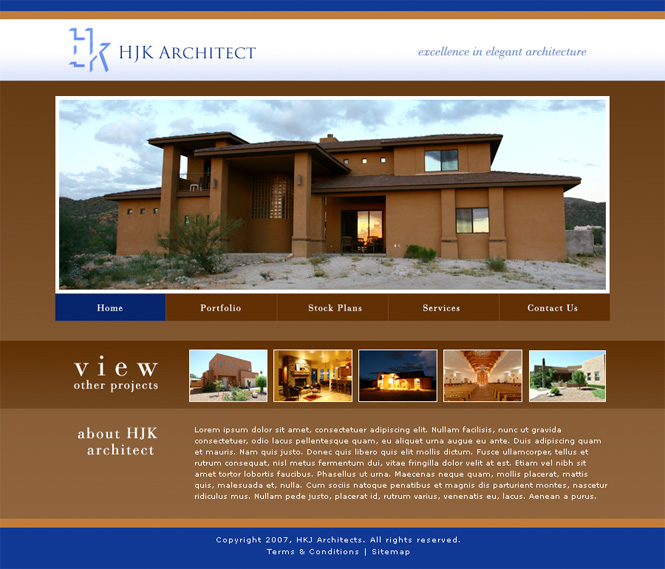 HJK Architect Website