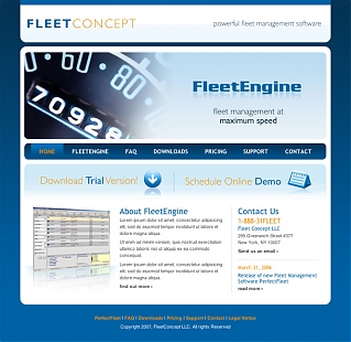 FleetEngine Website