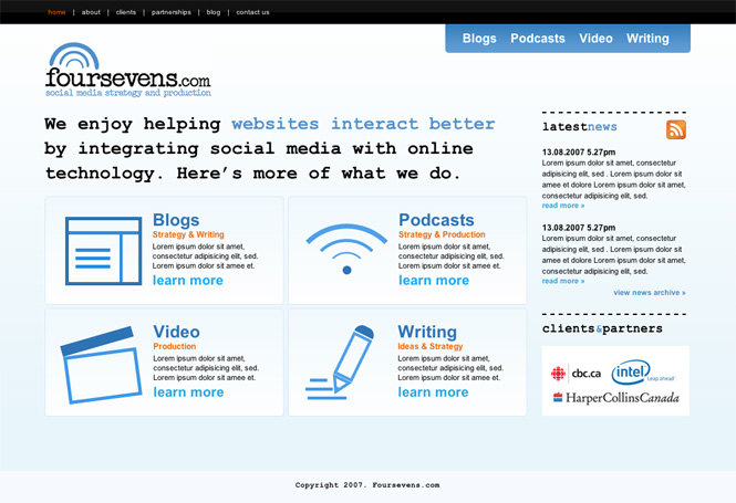 Foursevens.com website