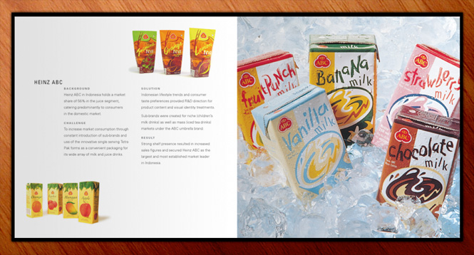 Immortal Brochure product case study spread