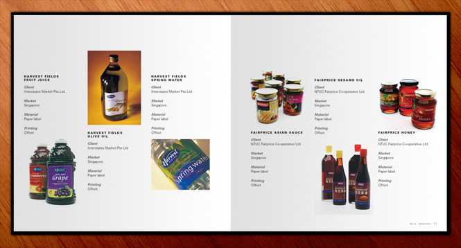 Immortal Brochure product spread