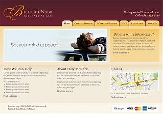 Billy Mcnabb Website Mainpage